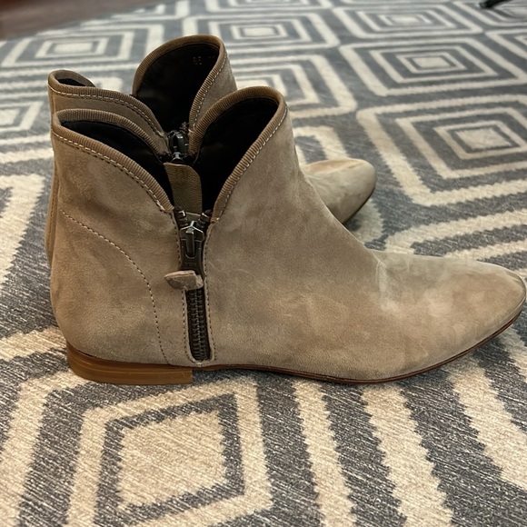 Bernardo “Frankie” Suede Leather Ankle Boots - Picture 6 of 6